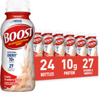 BOOST Original Ready to Drink Nutritional Drink, Creamy Strawberry, 8 fl oz (Pack of 24)