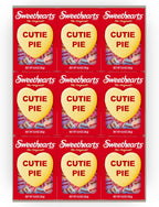 Sweethearts Conversation Hearts Candy Bulk Boxes - Valentine's Day Bulk Candy Hearts for Classroom and Parties, Gluten-Free, Individual Boxes for Sharing - 36 Count Tray