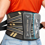 Ultra Breathable Back Brace for Lower Back Pain Relief,[Medical Grade & Copper Infused] Lumbar Support Belt with Bionic Support System, Adjustable Back Support Brace for Sciatica,Herniated Disc,Men&Women(XL)