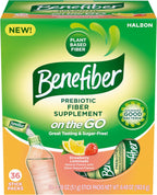 Benefiber GLP-1 Friendly Fiber Supplement, Strawberry Lemonade, On the Go Stick Packs, 36 Count