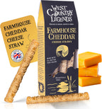 West Country Legends Cheese Straws 100g – Traditional Cheddar Cheese Straws Cheddar Southern Style Snack – Oven Baked Breadsticks Made with Butter Puff Pastry – Savory Bread Sticks Snacks Gourmet Bakery Treat – Pack of 1