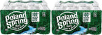 24 x Poland Spring Brand 100% Natural Spring Water, 12 fl oz. Plastic Bottles by MIALO Trusted Trader