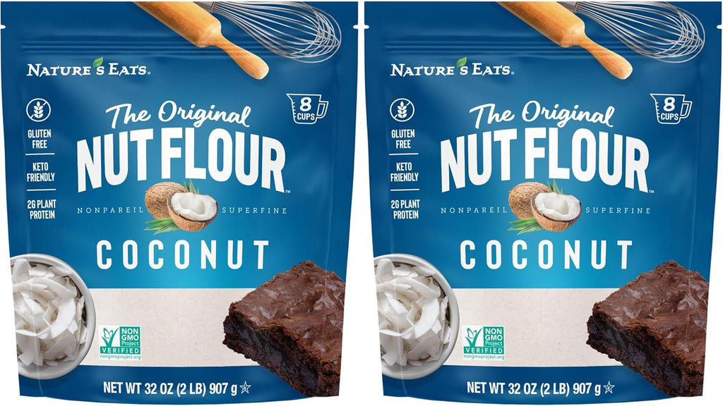 Nature's Eats Coconut Flour, 32 Oz (Pack of 2)