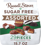 RUSSELL STOVER Sugar Free Assorted Chocolate Candy, 15.7 oz. Bag