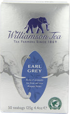 Williamson Tea Earl Grey. 4 Pack of 50 Teabags
