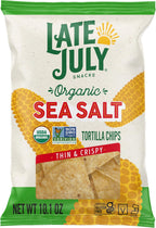 Late July Sea Salt Organic Tortilla Chips, 10.1 Oz Bag