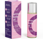 plusOne Sensual Body Oil – Lavender Vanilla Massage & Intimate Oil – Plant-Based Blend with Coconut, Jojoba & Sweet Almond Oil – Vegan & Cruelty-Free – 2 fl oz