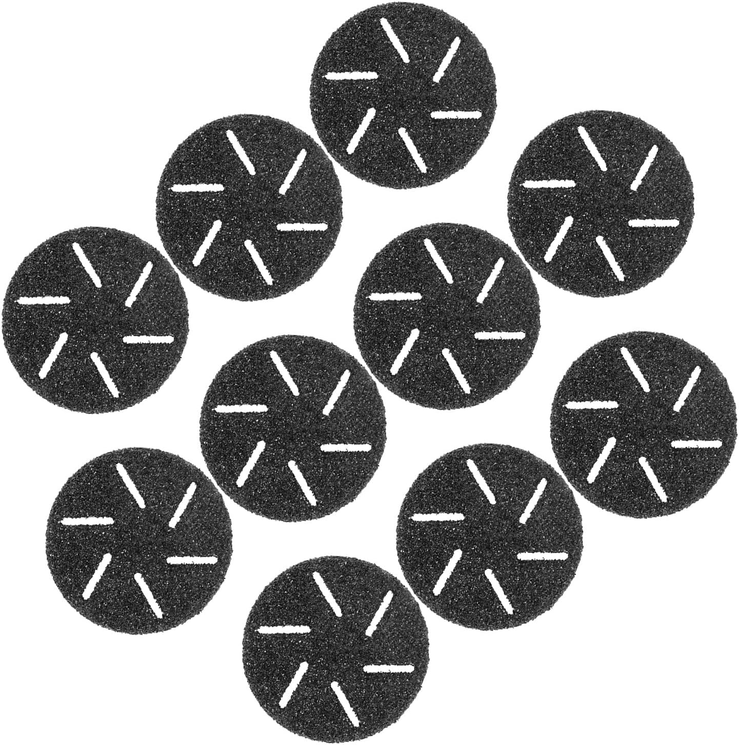 Operitacx 10pcs Electronic Foot File Heads Replacement Pedicure Roller Callus Remover Coarse Grinding Tool for Foot Care and Dead Skin Removal at Home Spa