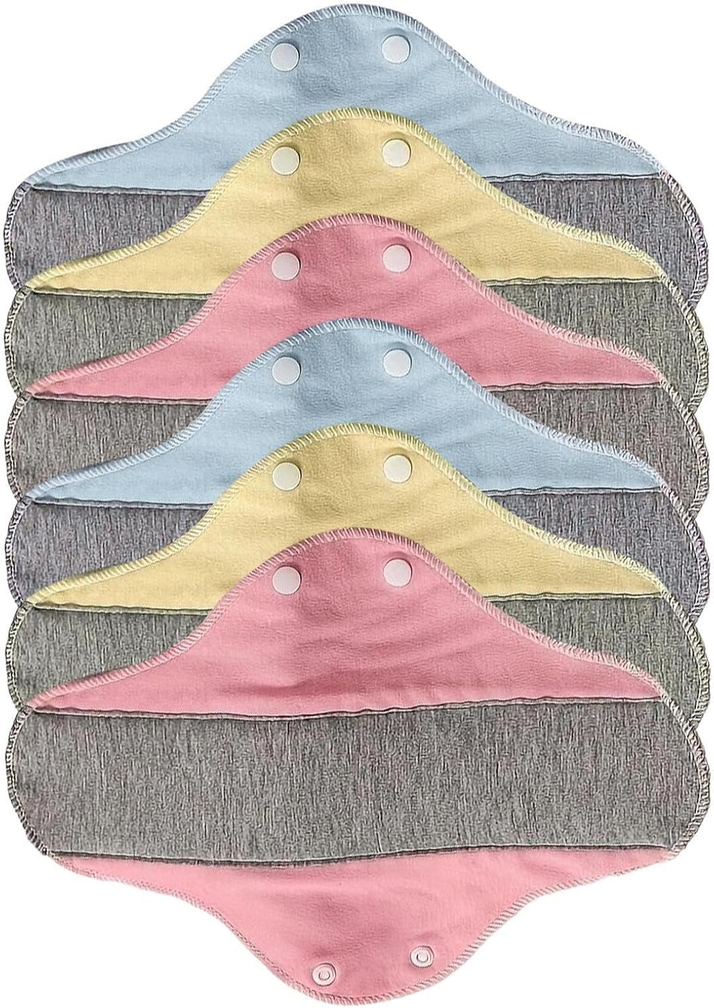 6Pcs Reusable Menstrual Pads Menstrual Pads/Reusable Sanitary/Mama Panty Liners