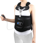 Nvorliy TLSO Full Back Brace for Back Pain Relief - Inflatable Airbag Thoracic Back Brace Orthosis Support for Compression Fracture, Pre or Post Op, Kyphosis, Scoliosis, Osteoporosis (Large)