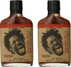 Jamaican Style Hot Sauce - 2 Pack - 7oz Bottle - Made in USA - All Natural Ingredients, Non-GMO, Gluten-Free, Sugar-Free, Vegetarian, Keto