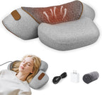 3-in-1 Neck Massager Pillow with Heat, Massage & Stretcher, Traction Massager for Neck Hump, Shoulder & Muscle Relaxation, Pain Relief & Cervical Support, Ideal Gift for Women & Men
