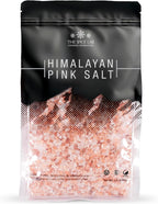 The Spice Lab Pink Himalayan Salt – Coarse Grain, 2.2 lb / 1 Kilo - Himalayan Pink Salt for Grinder Refill – Gourmet Pure Crystal – Kosher & Natural Certified