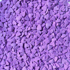 Valentines Sprinkles Edible Purple Hearts Sprinkles Cupcake Cake Decoration Cake Cookie IceCream Donut 3.4oz