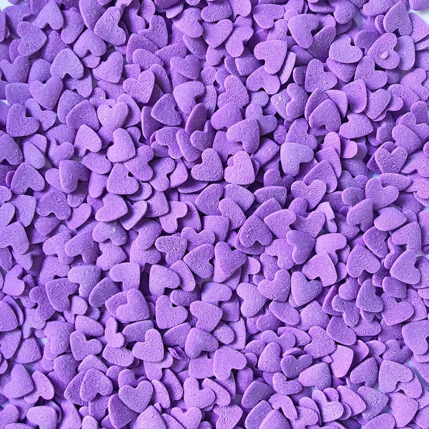 Valentines Sprinkles Edible Purple Hearts Sprinkles Cupcake Cake Decoration Cake Cookie IceCream Donut 3.4oz