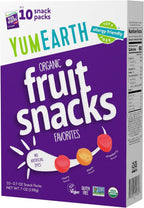 YumEarth Organic Fruit Snacks Box, 0.7 Ounce (Pack of 10)