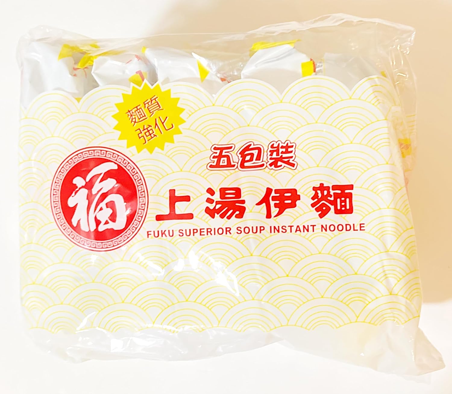 Noodle,Fuku Superior Soup Instant Noodle, (90g X5) 上湯伊面