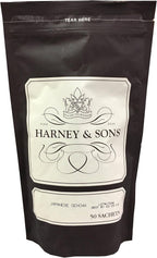 Harney & Sons Japanese Sencha Caffeinated Green Tea Bag of 50 Tea Sachets