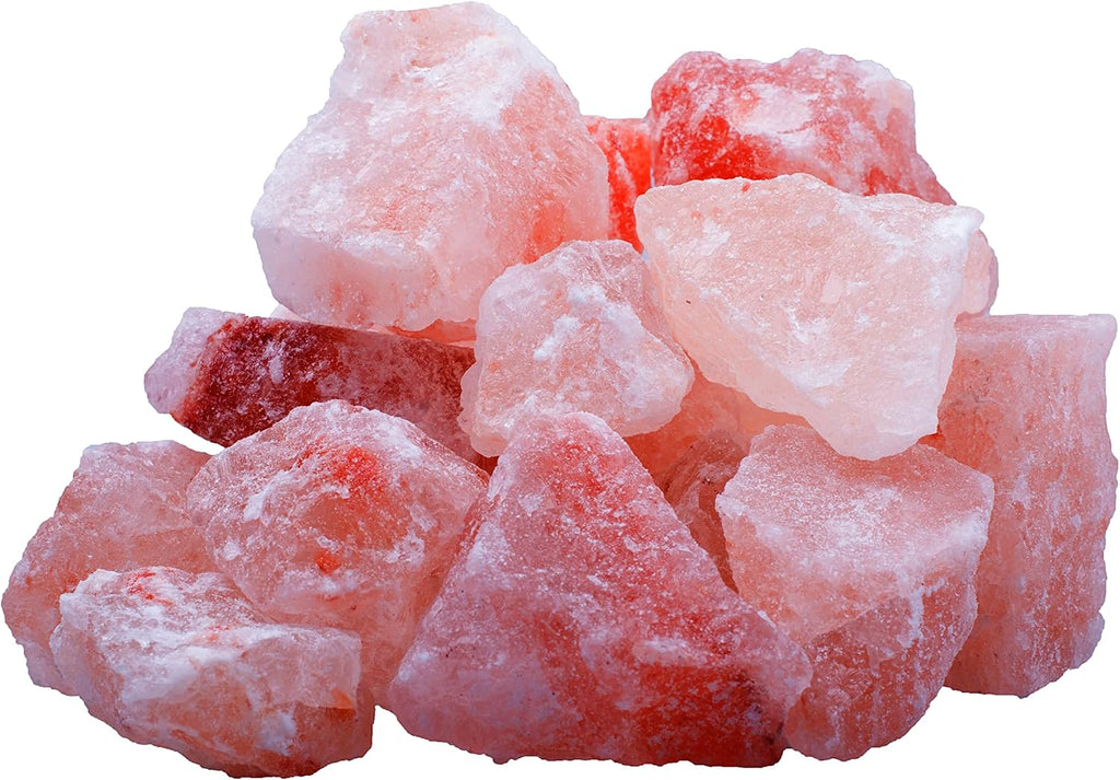 Himalayan Pink Salt Chunks 100% Natural Solid Mineral Rock Salt Chunks 1.2 to 2 Inches |1.9 Lbs Bag of Chunks