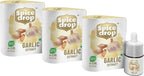 Spice Drop Natural Garlic Extract, for Soups, Pastas , Salads, 180 drops, pack of 3