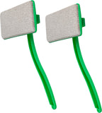 MyLifeUNIT 2 Packs Mesh Screen Cleaner, Detachable Window Screen Cleaning Brush, Window Screen Cleaners Tool with Wet and Dry Dual-Use