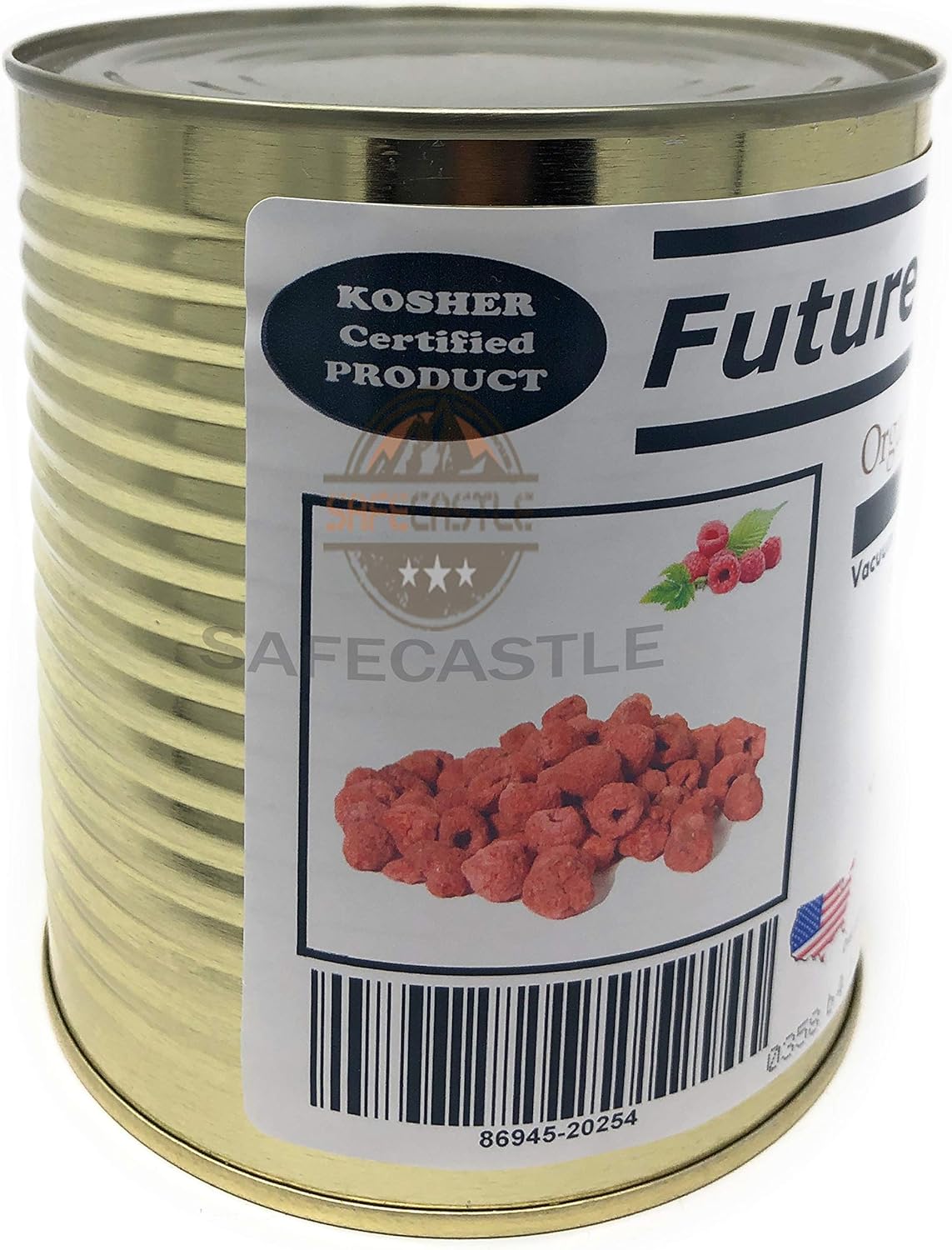 Future Essentials Freeze Dried Whole Raspberries, dehydrated raspberries, freeze dried raspberries organic, healthy snack, 15+ years under ideal storage conditions (a cool, dry place) Full Case
