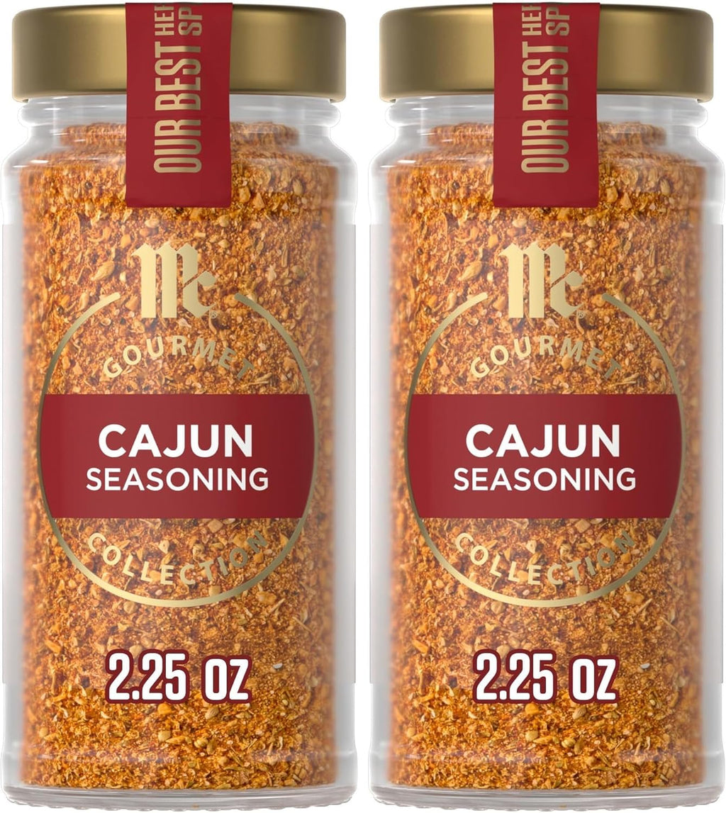 McCormick Gourmet, Cajun Seasoning, 2.25 Oz (Pack of 2)