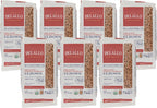 DeLallo Whole Wheat Elbow Macaroni Pasta, 1 Pound Bag, 7 Pack, 100% Organic, Made in Italy, High Protein