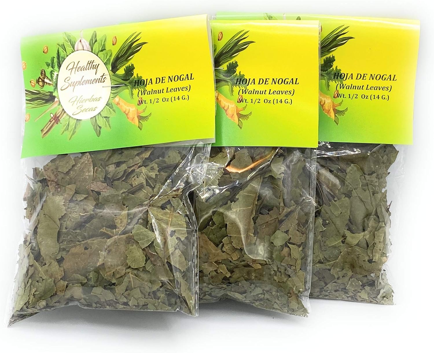 Hoja de Nogal/Walnut Leaves 3/8 OZ (10.6 G.)