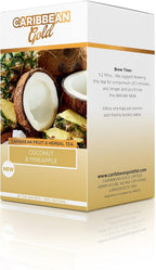 Caribbean Gold Fruit and Herbal Teas (Coconut & Pineapple)