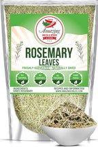 Dried Rosemary Leaves, 3 oz. Premium All Natural Herbs and Spices for Meat, Fish, Oils, Dips, Tea. Farm Fresh, Rich Savory Flavor by Amazing Chiles & Spices