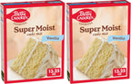 Betty Crocker Favorites Super Moist Vanilla Cake Mix, 13.25 oz (Pack of 2)