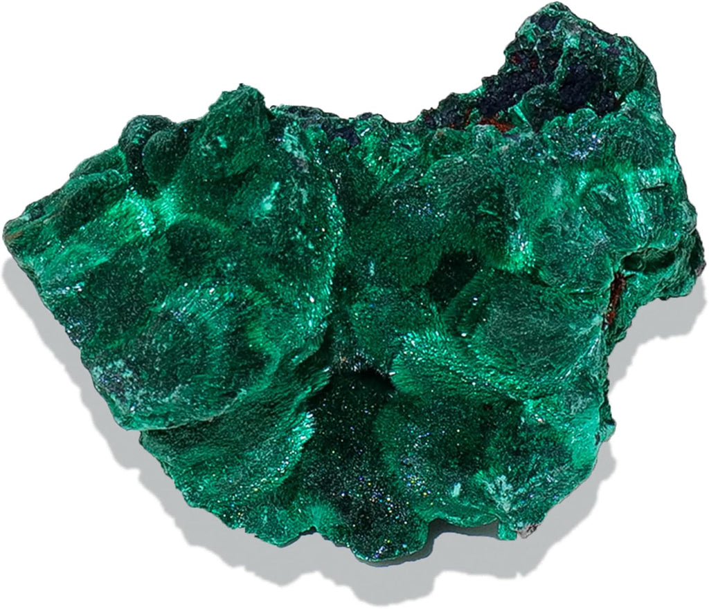Apengshi 1.2-2'' Malachite Raw Stone Natural Crystal Healing Crystal and Stone Rough Rocks for Fountain Home Garden Decor Meditation