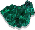 Apengshi 1.2-2'' Malachite Raw Stone Natural Crystal Healing Crystal and Stone Rough Rocks for Fountain Home Garden Decor Meditation