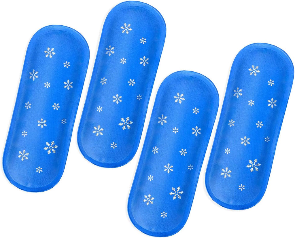 Luxja Ice Packs for Insulin Travel Case (Pack of 4), Reusable Ice Packs for Insulin Cooler (4 Pack)
