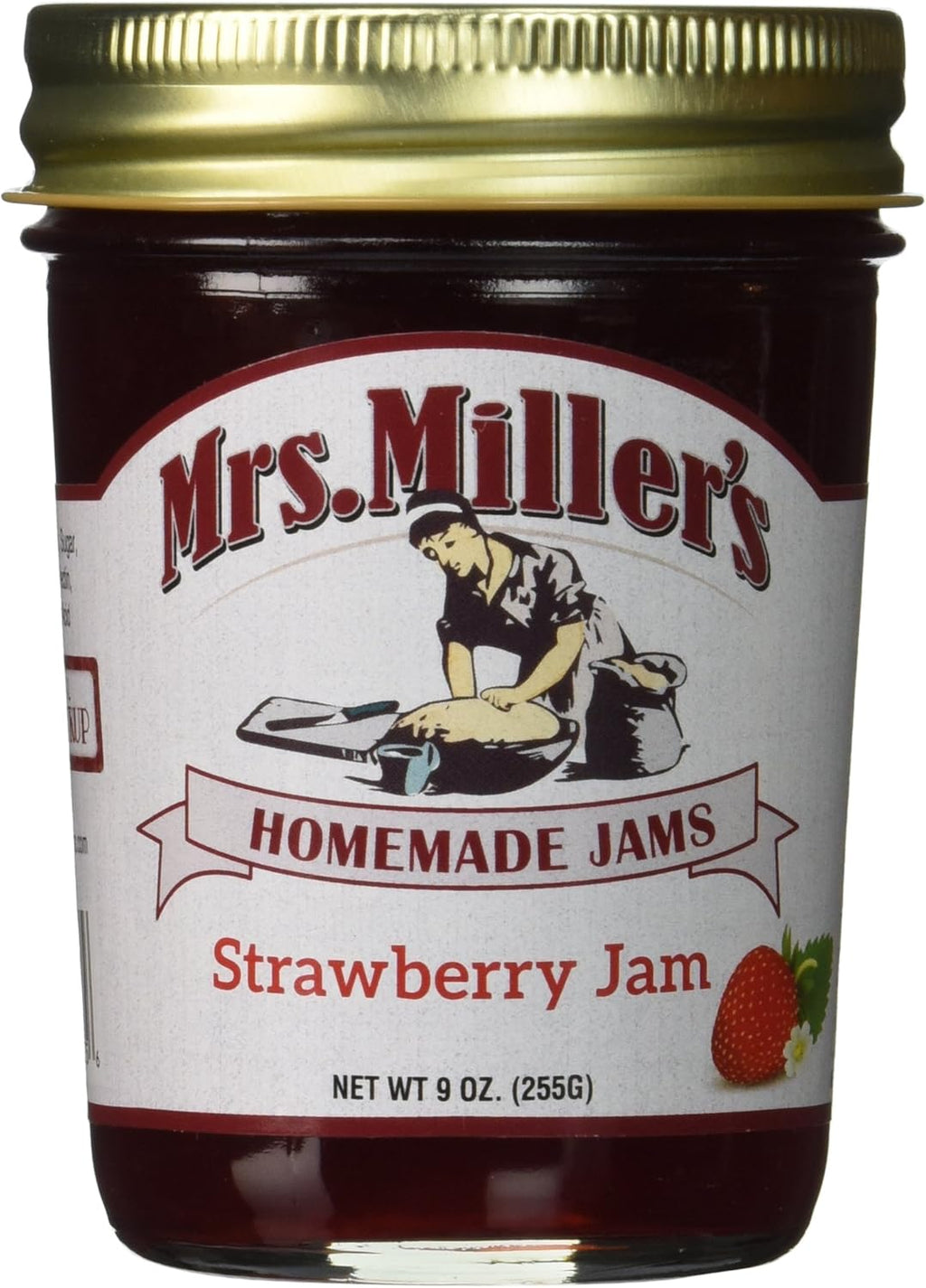 Mrs. Miller's Strawberry Jam, 9 OZ