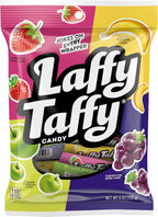 Laffy Taffy Candy, Assorted Fruit Flavors, Individually Wrapped Mini Bars, 6 Ounce Bag