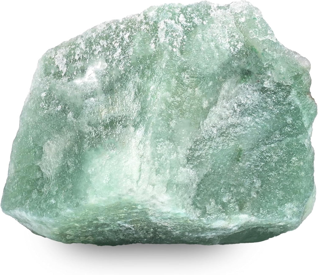 Green Aventurine Raw Stones 1PC, Gemstones Raw Stones and Healing Crystals, Hand Carved Natural Pocket Raw Crystals for Decoration Tumbling, Garden, Home Decor(1.18"-1.97")