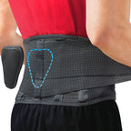Sparthos Lumbar Support Belt – Adaptive Fit for Back Pain & Herniated Disc – Breathable & Adjustable Lower Back Brace with Lumbar Pad – for Men & Women – Fits 59-63″ Waist (XX-Large, Check Sizing)