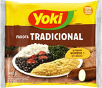Yoki - Seasoned Cassava Flour - 14 Oz - Farofa De Mandioca Pronta Temperada 400 Grams