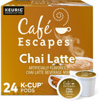 Café Escapes Chai Latte Keurig Single-Serve K-Cup Pods, 24 Count