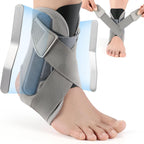 Adjustable Ankle Brace for Men & Women – Support for Sprained Ankle, Mild Sprains, Achilles & Sports | Lightweight Ankle Stabilizer for Injury Recovery & Active Lifestyles