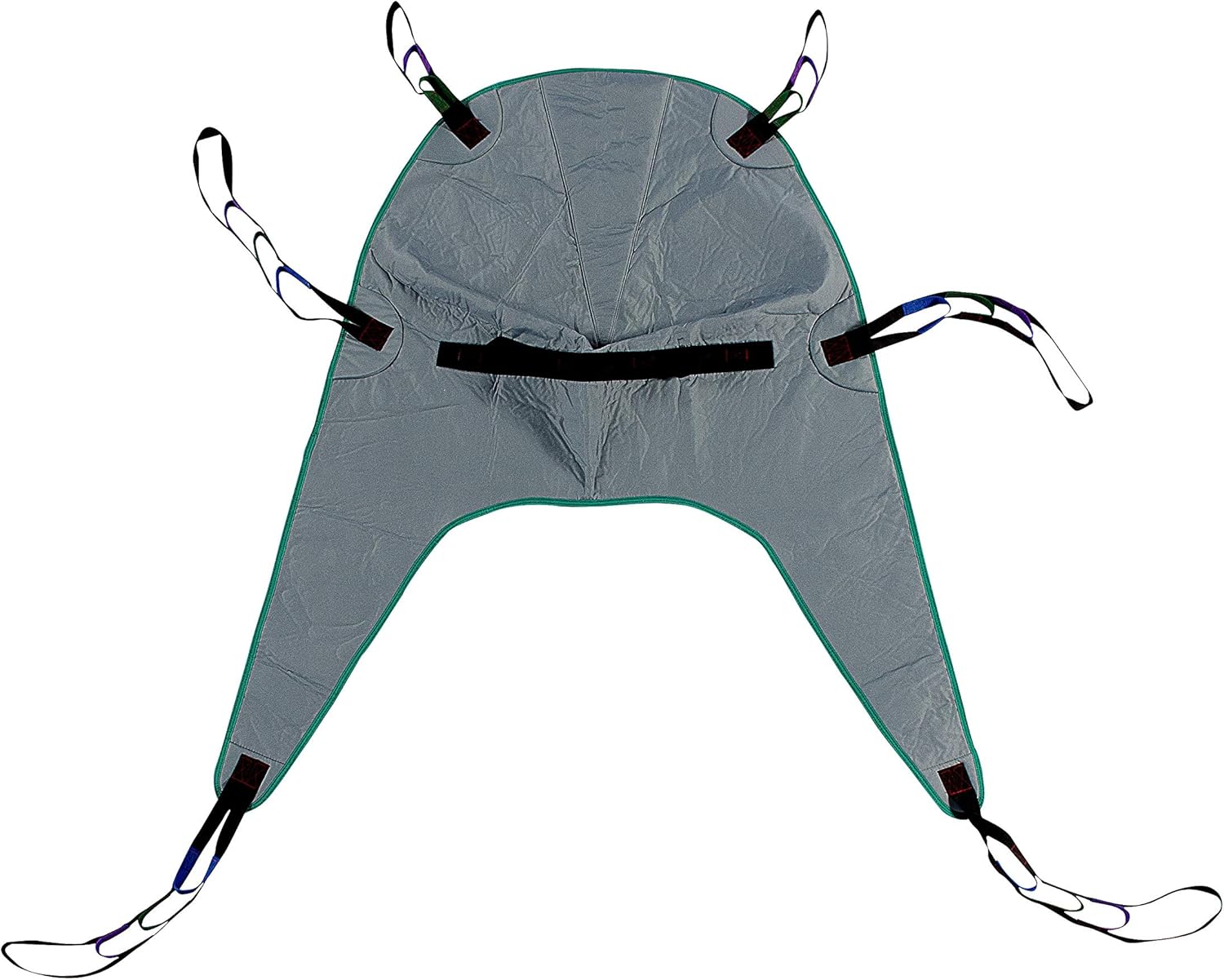 Patient Aid Full Body Padded Divided Leg Sling with Neck & Back Support for Bathing & Toileting, Patient Transfer Aid with 225-450 lbs Weight Capacity (Large) Works with Popular Patient Lift Brands