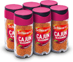 Schwartz Perfect Shake Cajun Seasoning 44 g (Pack of 6)
