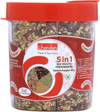 Chandan Mouth Freshener 5 in 1 Mix, Sweet Fennel Mix, Kashmiri, Special, Jet, Poona & Gulab Mukhwas, 8.11 oz / 230 g