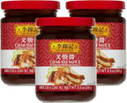 LKK Chinese Barbecue Sauce (Char Siu Sauce), 8.5 oz | Sweet & Savory Cantonese-Style BBQ Sauce for Pork, Chicken & Ribs [Pack of 3]