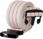 Gait Belt and Transfer/Walking Assist Quick-Click Standing Aid, 72inch Long for Seniors, Elderly, Caregiver, or Nurse