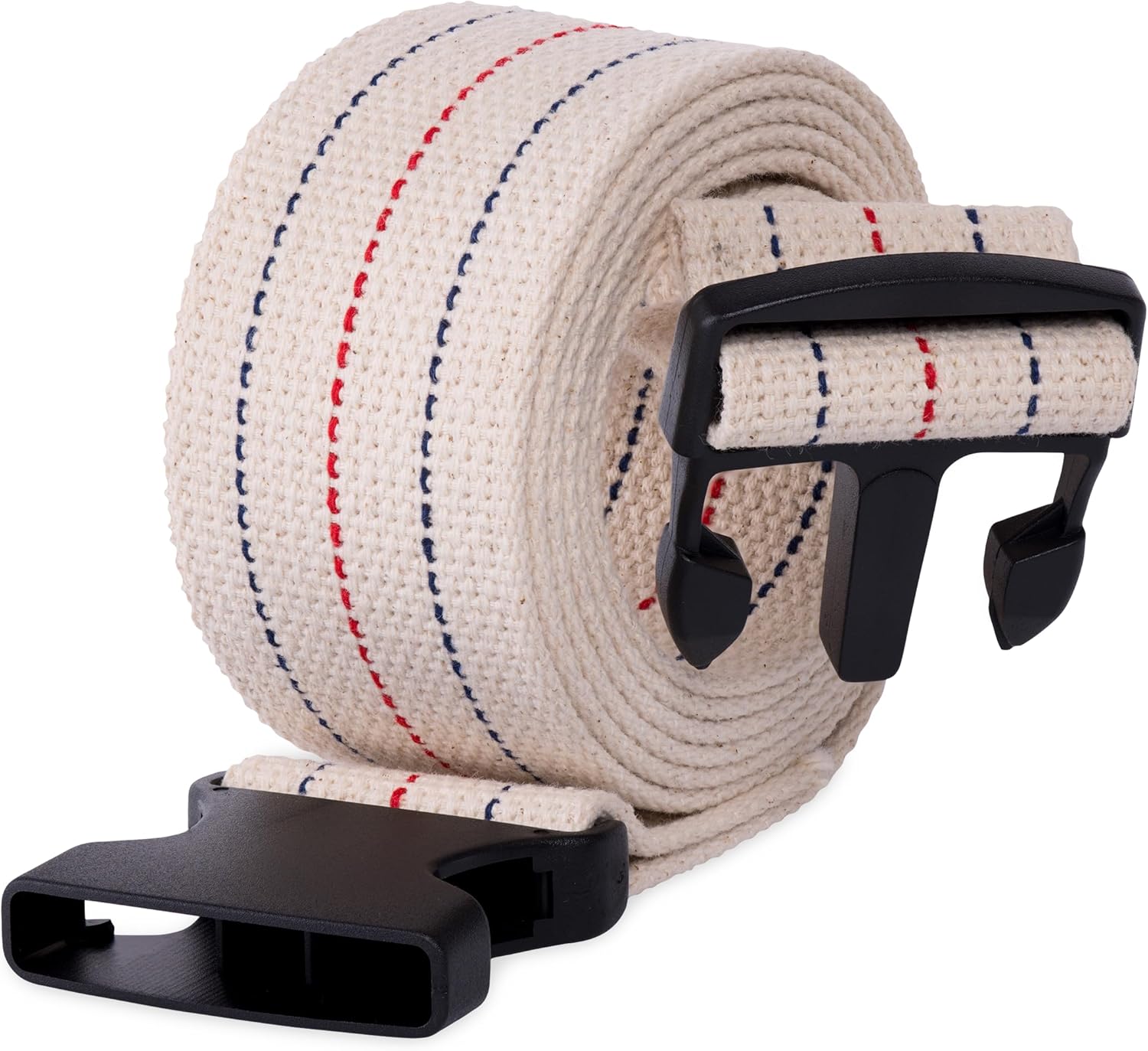 Gait Belt and Transfer/Walking Assist Quick-Click Standing Aid, 72inch Long for Seniors, Elderly, Caregiver, or Nurse