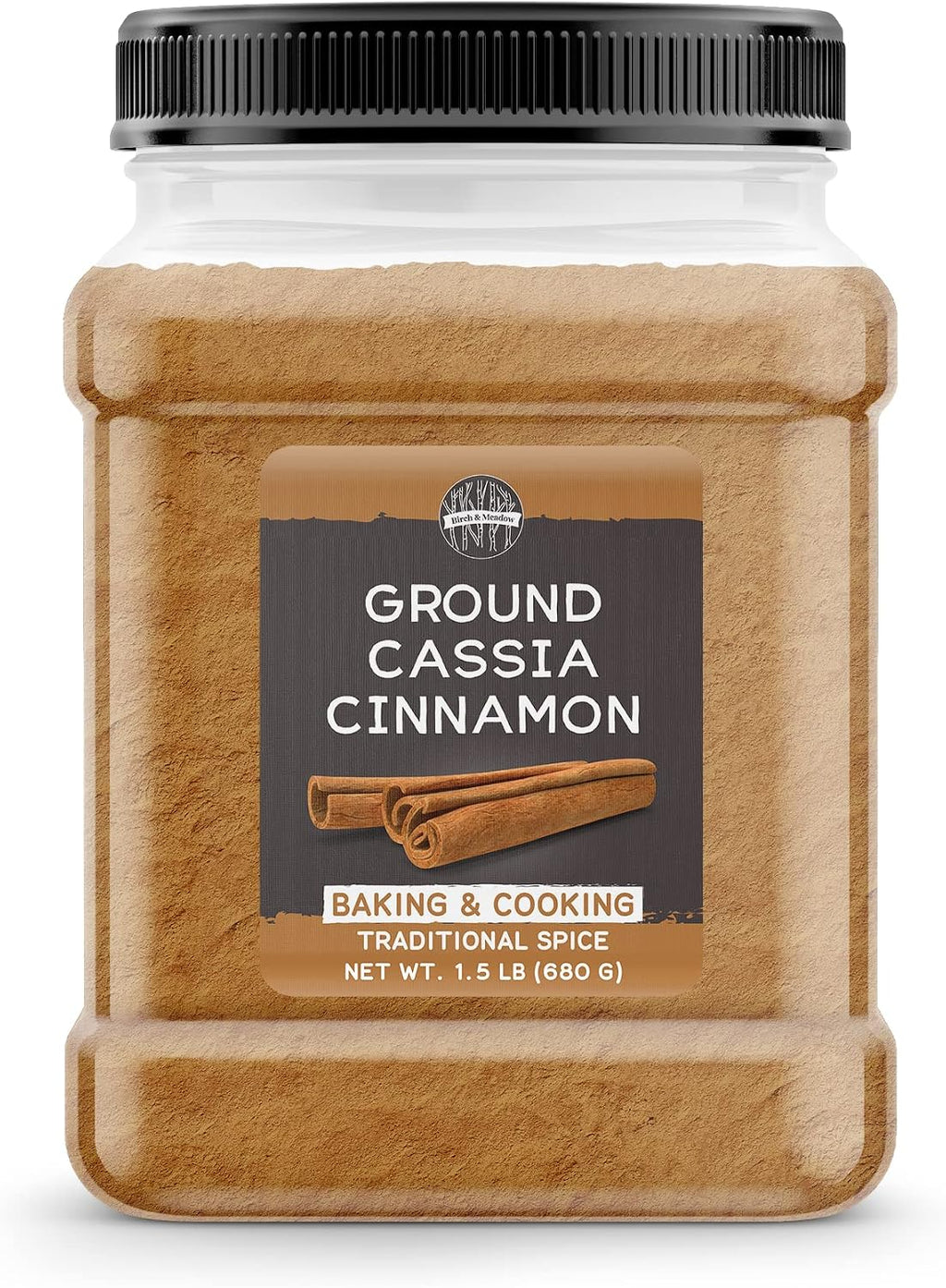 Birch & Meadow 1.5 lb of Cassia Cinnamon, Baking & Cooking, Sweet Aroma