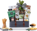 Wine Country Gift Baskets The Connoisseur Gourmet Gift Basket Food Gift Basket for Families College Students Appreciation Thank You Congratulations Get Well Soon Care Package